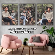 Photo print plus 6mm mdf frame 40cm x 60cm