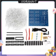 3D Led Cube Light DIY Kit 8x8x8 3mm LED Cube Blue Ray LED 4.5-5.5V LED Cube