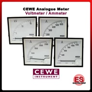 CEWE Analogue Ammeter / CEWE Analogue Voltmeter (IQ96-600A / IQ96-1200 / IQ96-2500 / IQ96 11KV/110V(