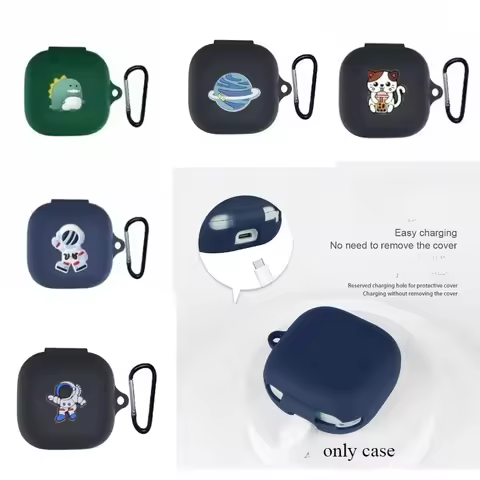 Cartoon Cover for Anker Soundcore C40i /V30i /C30i/ P25i /R50i /P20i / P40i Earphone Silicone Case F