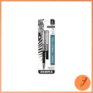 Zebra f-301 compact ballpoint pen, 0.7 mm, black, pack of 2 by Zebra Pen