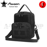 ASIAON A-64 Tactical Sling Bag Laser Cut MOLLE Cordura Fabric