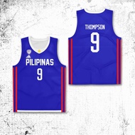 PBA JERSEY | 2025 Gilas Pilipinas Jersey Blue & White | Customize Full Sublimation Jersey