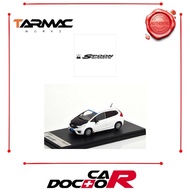 TARMAC WORKS1/43 HONDA FIT RS (3RD GEN.) GK SPOON SPORTS - WHITE WITH CARBON BONNET - T10-WH
