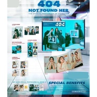 官方预售 GMM EMIBONNIE - 404 NOT FOUND HER THE OFFICIAL PHOTOBOOK US The Series 我们的爱

