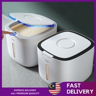 ECOCO Kitchen Rice Storage Container Box 5kg 10kg Insect Moisture Proof Sealed Bekas Tempat Simpan Beras  murah 米桶 -KD11