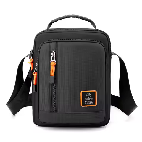 Men's Shoulder Bag Waterproof Small Bag Mobile Phone Man's Messenger Bag Square Bag Travel Crossbody