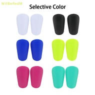 [WillBeRedM] 1 Pair Football Shin Pad Wear-resistant Shock Absorbing Leg Protector Lightweight Porta