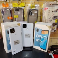 OPPO A15 3/32 GB FULSET ORIGINAL LIKE NEW(SECOND)