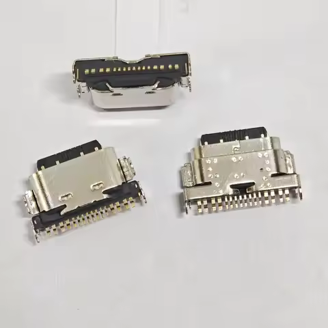 10-50Pcs Type-C USB For Vivo V30 / V30 Lite 5G / V30 Pro/ Y03/ Y200 USB Charger Charging Dock Port C