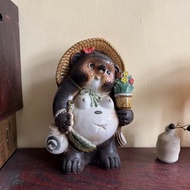 日本古道具信樂燒狸貓