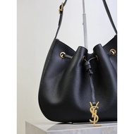 Saint Laurent YSL YSL PARIS VII Grain Leather HOBO Handbag Handbag Underarm Bag Shoulder Bag Messeng
