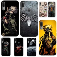 For Motorola Moto E6 PLUS Case Cover Phone Case Moto E6 PLUS Case Protective Soft Silicone Black Tpu