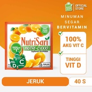 NutriSari NUTRI C1000 Orange 40 Sachets - Vitamin C Drink 1000 mlgram