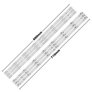 3pcs/set LED Backlight strip 8 lamp For TCL 40" TV 40HR330M08A7 V1 4C-LB4008-HR03J 40D2900 A