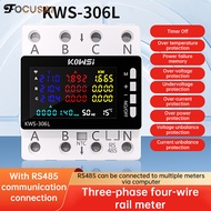 KWS-306/KWS-306L/KWS-306WF thông minh độ nét cao màn hình màu ba pha bốn dây loại đường sắt điện áp