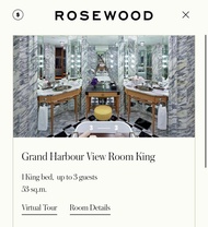 Rosewood瑰麗酒店 海景房包早餐 可議
