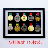 medal display medal hanger Wooden Medal Photo Frame~Source Factory Marathon Games Medal Display Fram