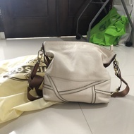 Tas Fossil Bag Maya Small Hobo Vanilla Preloved Second Bekas Original