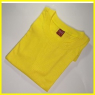 ∇ ❏ ▬ Yalex Plain Shirt Red Label Yellow GOLD/CANNARY
