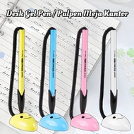 Table Pen Stick-on Pen Rope Pen Smile Desk Pen Stand 0.5mm •Super99•