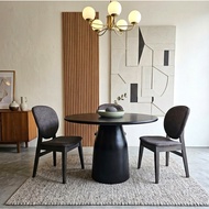 CLEARANCE -  Minimalist Solid wood 3.5ft and 4.5ft Round Dining Table