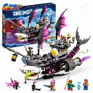 71469 Nightmare Shark Ship Building Blocks Set Dreamzzz Fantasy Pirate Ship Model Collectible Displa