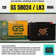 R Car Battery bmw E36, E46 58024 580-24 Gs Gold Shine Dry Battery/