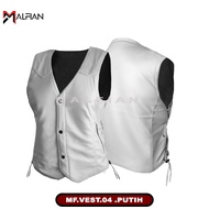Women's Leather Vest Vintage Women's Vest Korean Style Women's Vest MF.VEST.04