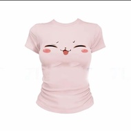 COD (Ho Chi Minh)RTOML Tight-fitting crop top, women's office shirt, beautiful young women's fashion