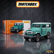 HIJAU Matchbox TOYOTA Land Cruiser FJ40 Green Japan Series can open doors Diecast Car ToyOriginal