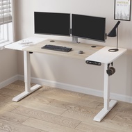 BilBil  55 inches  Electric Standing Desk Single Motor Desk  Height Adjustable Stand  Desk  140cm  w