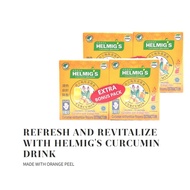 [Bundle of 4]Helmig's Curcumin Effervescent Extra Bonus Pack 10'S X2 Free 2 Packs NONI Exp 12/2027