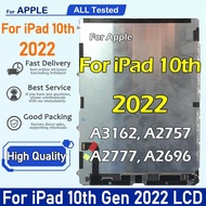 For iPad 10 2022 10.9" LCD For iPad 10th Gen LCD Display Screen Panel A2696 A2757 A2777 Replacement 