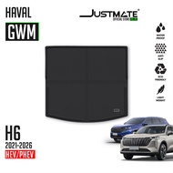 JUSTMATE GWM พรมปูพื้นรถยนต์ HAVAL H6 HEV/PHEV  2021 - 2026