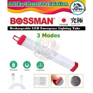 BOSSMAN Portable USB Rechargeable LED Tube Light Emergency Lamp Camping Light 40W / 60W / 100W