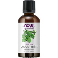 Now Foods, Peppermint Essential Oil, 1 fl oz (30ml) / 2 fl oz (59 ml)
