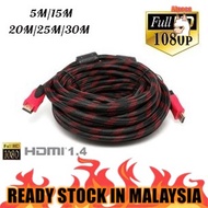 20M/25M/30M High Speed HDMI Cable V1.4 3D Full HD 1080P