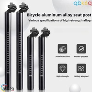 QBK6Q Bicycle Seat Post, Aluminum Alloy 25.4/27.2/28.6/31.6mm MTB Seat Tube, Practical Adjustable Do
