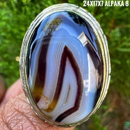 Agate Ring Sulaimannatural (Natural Original)