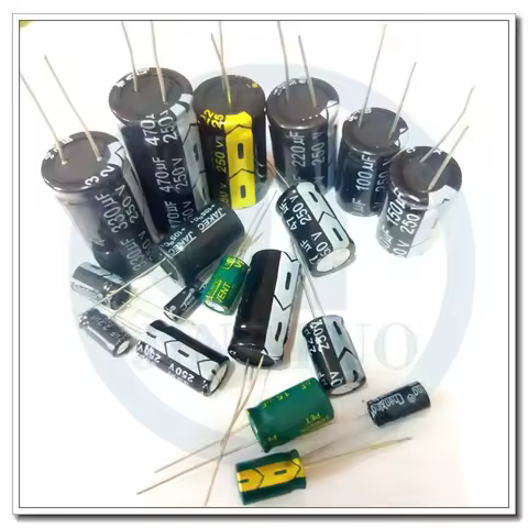 Electrolytic Capacitor 450/400/250/200/160V 2.2/3.3/4.7/6.8/8.2/10/15/22/33/47/68/82/100/120/150/180