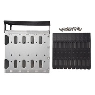 Large Capacity HDD Hard Drive Cage Rack 5.25 Inch to 5X 3.5 Inch SAS SATA Hard Drive Disk Tray for C