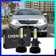 สำหรับ Toyota Corolla Altis E170 E140 2000-2010 (ไฟหน้าหลอดไฟ) - V4 6000K ชุดหลอดไฟ LED เปลี่ยนหลอดฮ