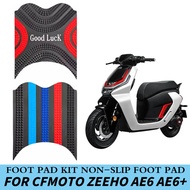 Motorcycle New For  ZEEHO AE6 AE6+ AE6S AE6 S+ Foot Pad Rubber Foot Pad Kit Non-Slip Foot Pad ZEEHO 