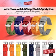 Honor Choice Watch 2i Strap, Sporty Style 20mm, Thick Strap, Stainless Steel Buckle (for smartwatch,