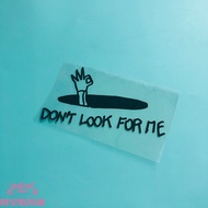Don't look for me, fall into the black hole Car Motor Stickers/ vinyl stickers