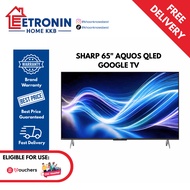 SHARP 65" AQUOS QLED Google TV 4T-C65HL6500X