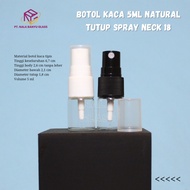 5ml glass spray bottle 5ml glass bottle with spray cap