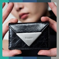 FENNEC CRINKLE TRIANGLE ACCORDION POCKET CARD WALLET