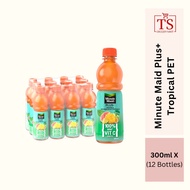 Minute Maid Plus+ Tropical PET 300ml x 12 bottles